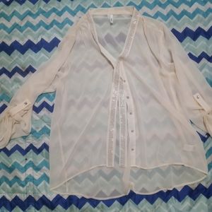 Sheer blouse